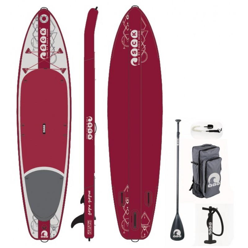 SCK φουσκωτή σανίδα SUP Mare Nero 11'6" πακέτο Κόκκινο (surf2835)