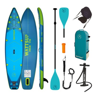 WhattSUP φουσκωτή σανίδα SUP 11'6'' Pike- Πακέτο (surf2803)