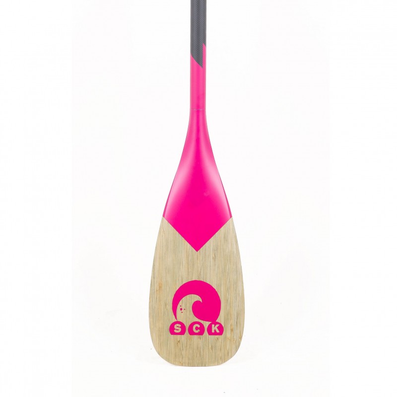 Κουπί SUP ρυθμιζόμενο 160-215cm Full Carbon με Bamboo λεπίδα – Ruby SCK (surf0104-21542519)