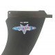 Πτερύγιο T-Zone Fin Wave 240 US box για Windsurf Μαύρο (surf0105-15525)