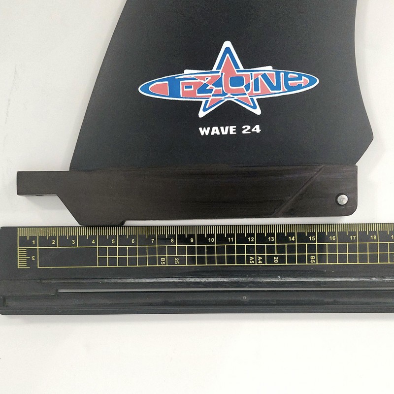 Πτερύγιο T-Zone Fin Wave 240 US box για Windsurf Μαύρο (surf0105-15525)