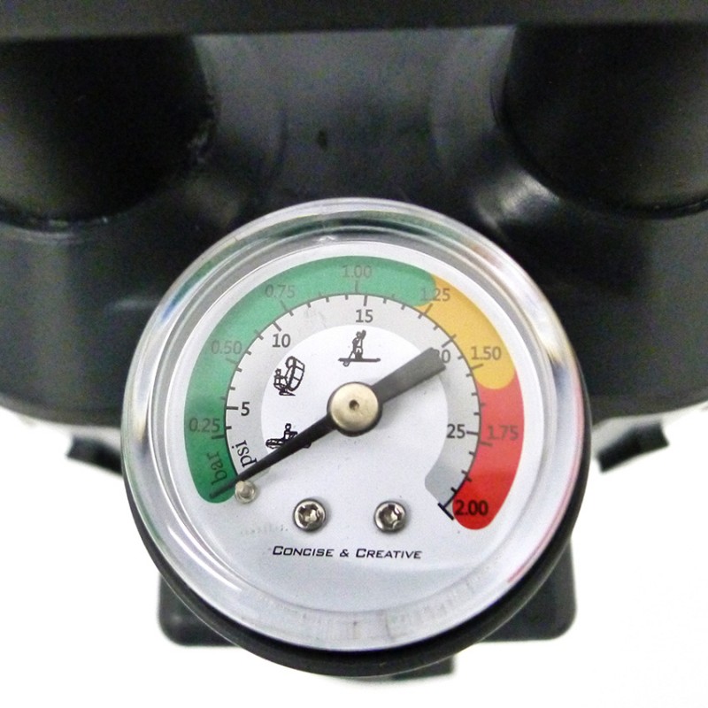 Τρόμπα τριπλής ενεργείας υψηλής πίεσης με μανόμετρο SCK (surf0105-1813)