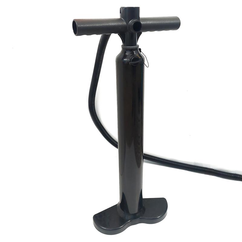 SCK Τρόμπα χειρός διπλής ενεργείας για φουσκωτά SUP ενισχυμένη - Μαύρη (surf0105-280)