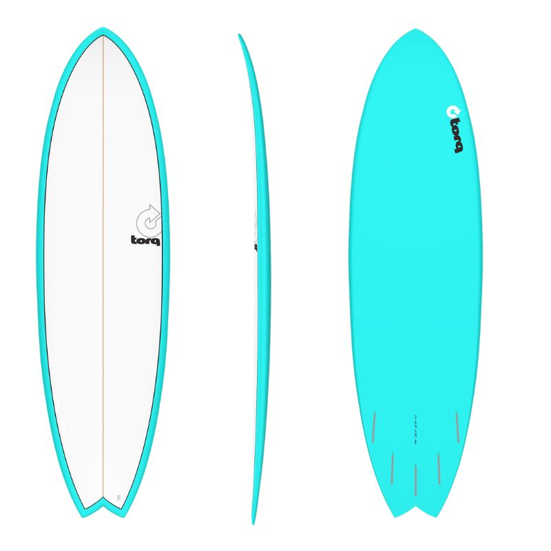 Surfboard TORQ TET 5.11 MOD Fish Blue Pinline (surf2957)