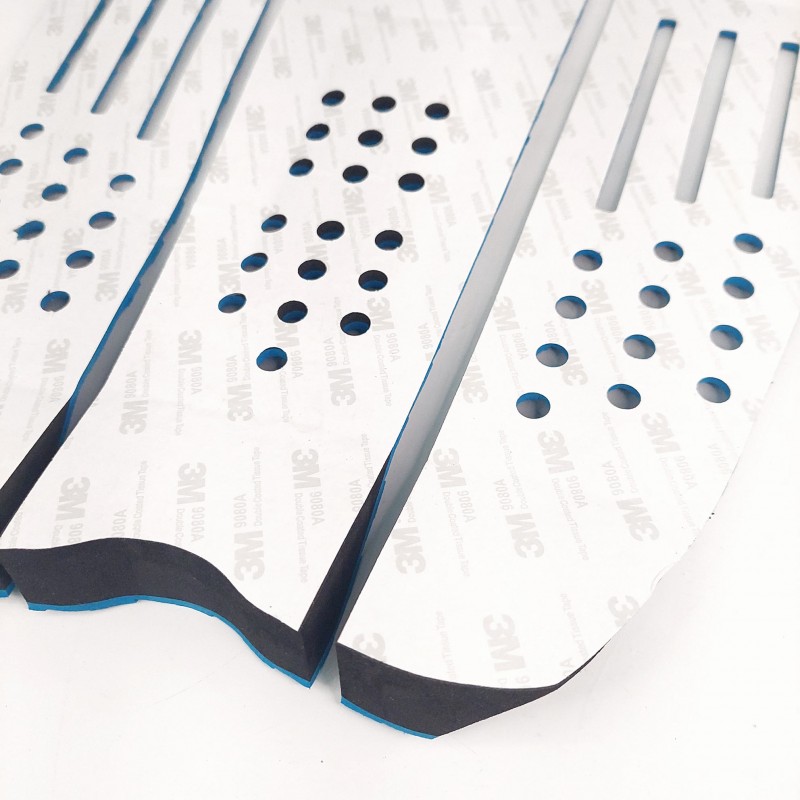 Kick tail αυτοκόλλητο pad για σανίδα surf – Μπλε (surf0107-301123)