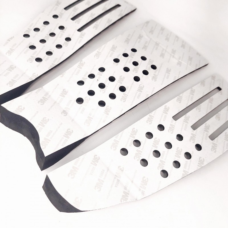 Kick tail αυτοκόλλητο pad για σανίδα surf – Μαύρο (surf0107-301823)