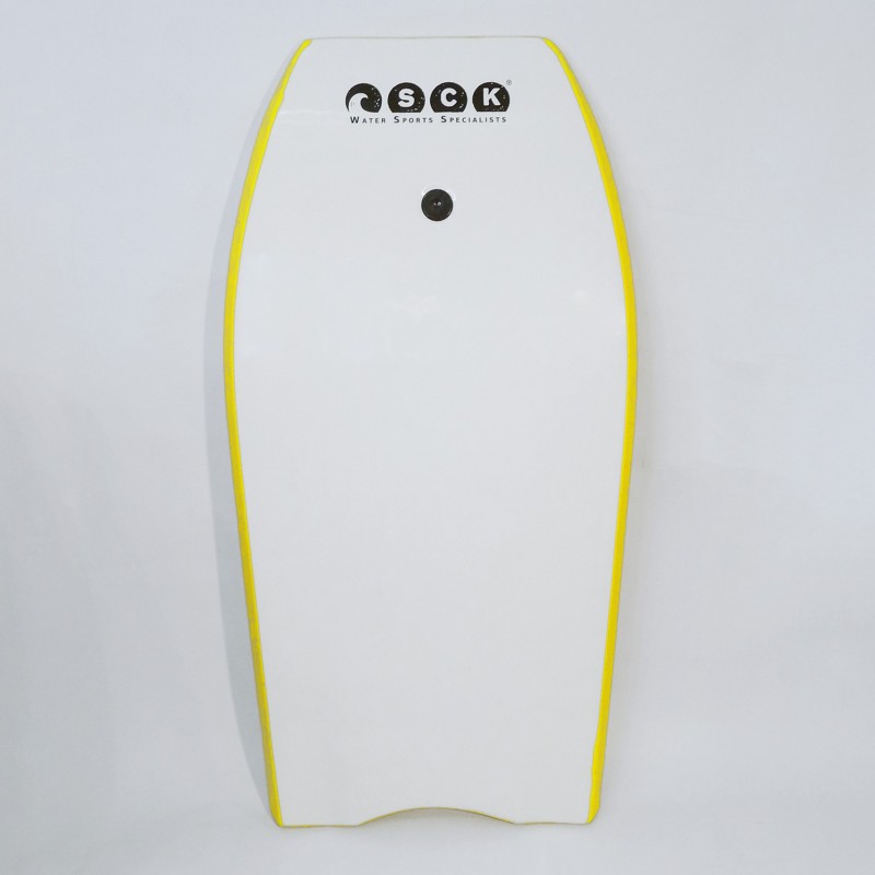 Bodyboard 42” με leash καρπού κίτρινο (surf0109-42542)