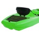 Hoppy παιδικό καγιάκ με κουπί και ενσωματωμένη πλάτη SCK Πράσινο (surf2686)