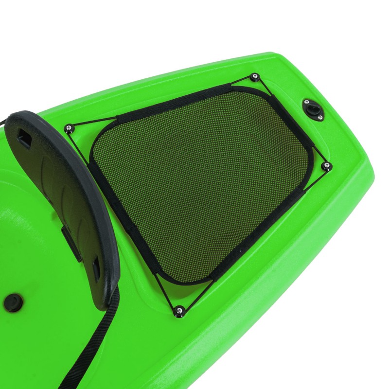 Hoppy παιδικό καγιάκ με κουπί και ενσωματωμένη πλάτη SCK Πράσινο (surf2686)