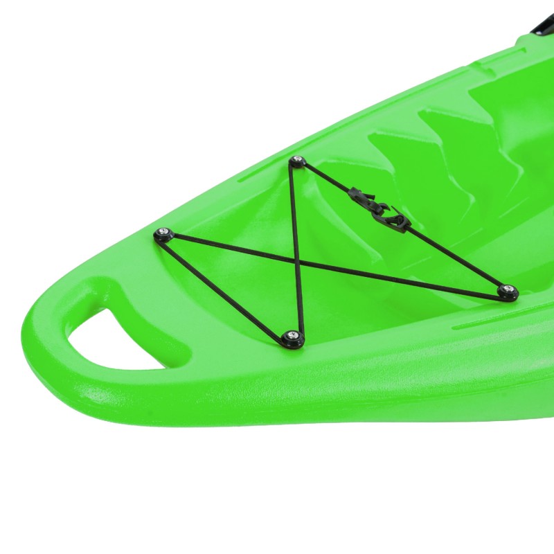 Hoppy παιδικό καγιάκ με κουπί και ενσωματωμένη πλάτη SCK Πράσινο (surf2686)