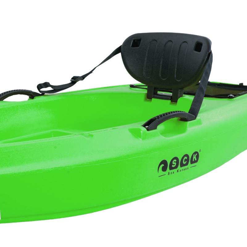 Hoppy παιδικό καγιάκ με κουπί και ενσωματωμένη πλάτη SCK Πράσινο (surf2686)