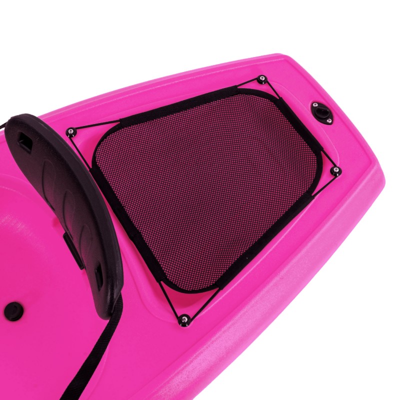 Hoppy παιδικό καγιάκ με κουπί και ενσωματωμένη πλάτη SCK Φούξια (surf2688)