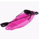 Hoppy παιδικό καγιάκ με κουπί και ενσωματωμένη πλάτη SCK Φούξια (surf2688)