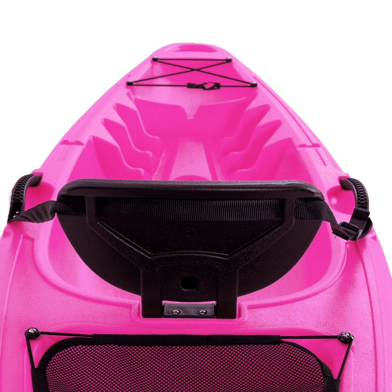 Hoppy παιδικό καγιάκ με κουπί και ενσωματωμένη πλάτη SCK Φούξια (surf2688)