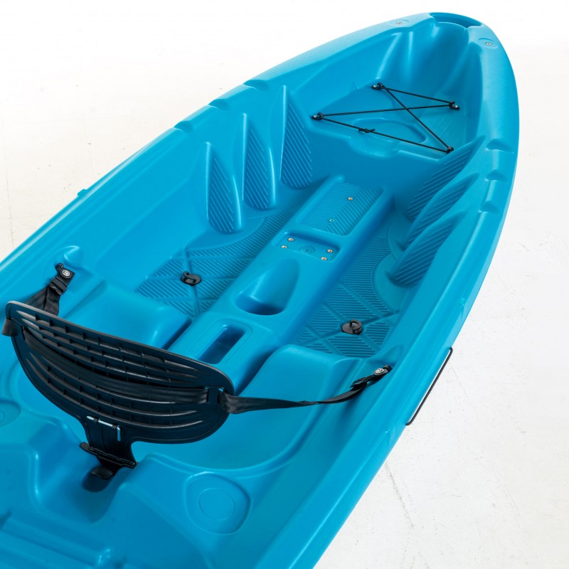 SCK Tipsy 254 μονοθέσιο καγιάκ με λευκή γάστρα | Μπλε-Άσπρο (surf0201-25417)