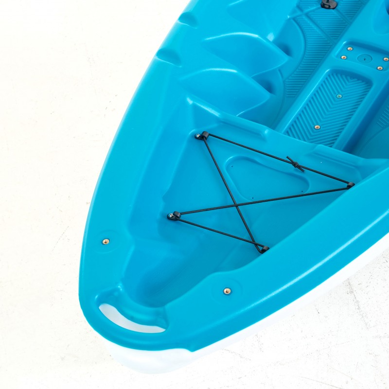 SCK Tipsy 254 μονοθέσιο καγιάκ με λευκή γάστρα | Μπλε-Άσπρο (surf0201-25417)