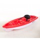 SCK Tipsy 254 μονοθέσιο καγιάκ με λευκή γάστρα | Κόκκινο-Άσπρο (surf0201-25447)