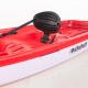 SCK Tipsy 254 μονοθέσιο καγιάκ με λευκή γάστρα | Κόκκινο-Άσπρο (surf0201-25447)