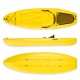 Puffin 262 μονοθέσιο καγιάκ SCK Κίτρινο (surf0201-2625)