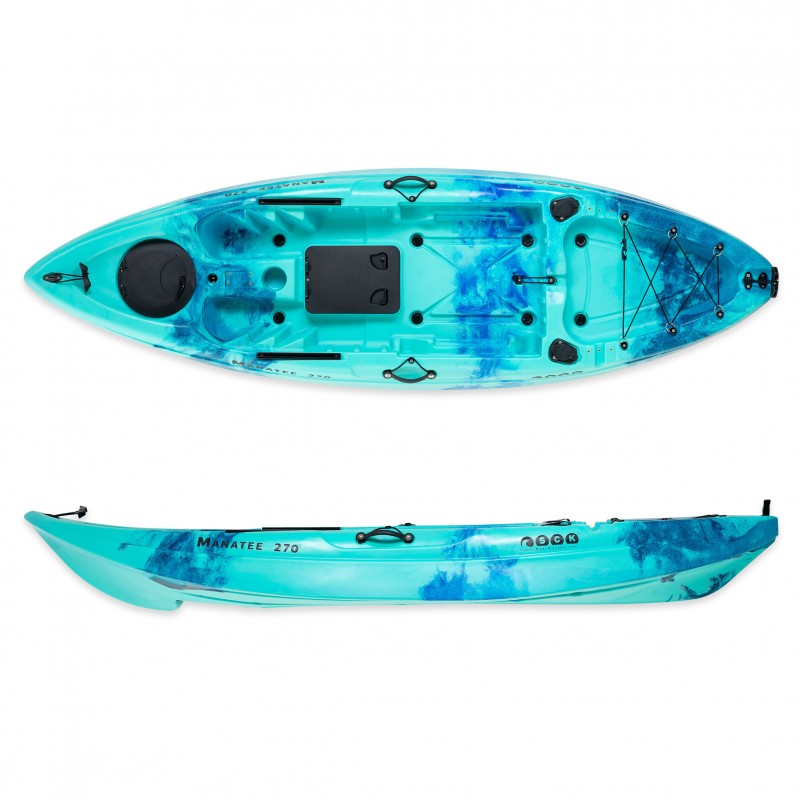 SCK Manatee 270 μονοθέσιο SOT καγιάκ |  Μπλε-Τυρκουάζ (surf0201-270111)