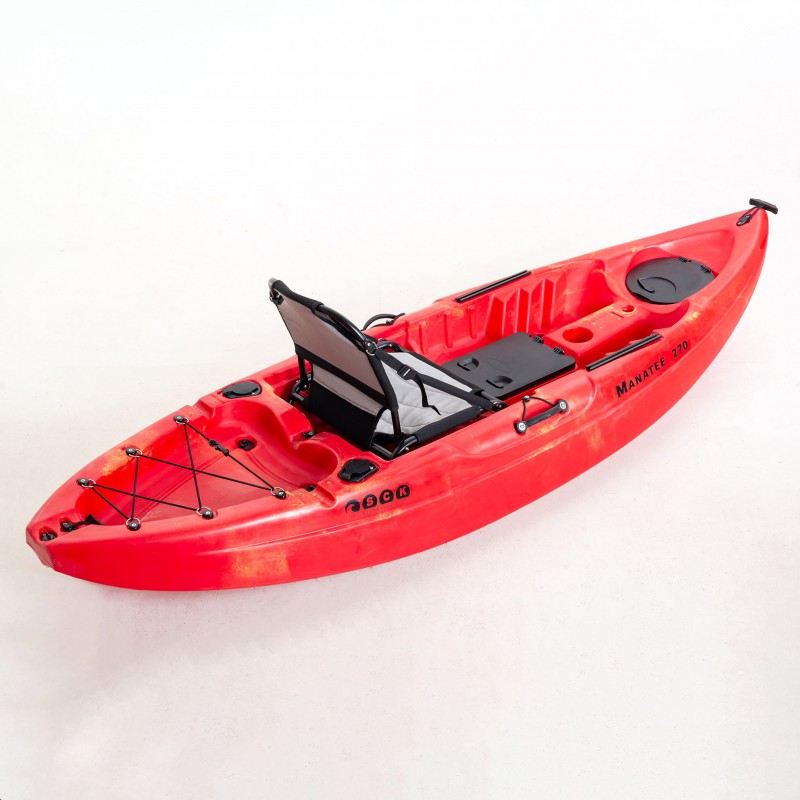 SCK Manatee 270 μονοθέσιο SOT καγιάκ |  Κόκκινο-Κίτρινο (surf0201-27054)