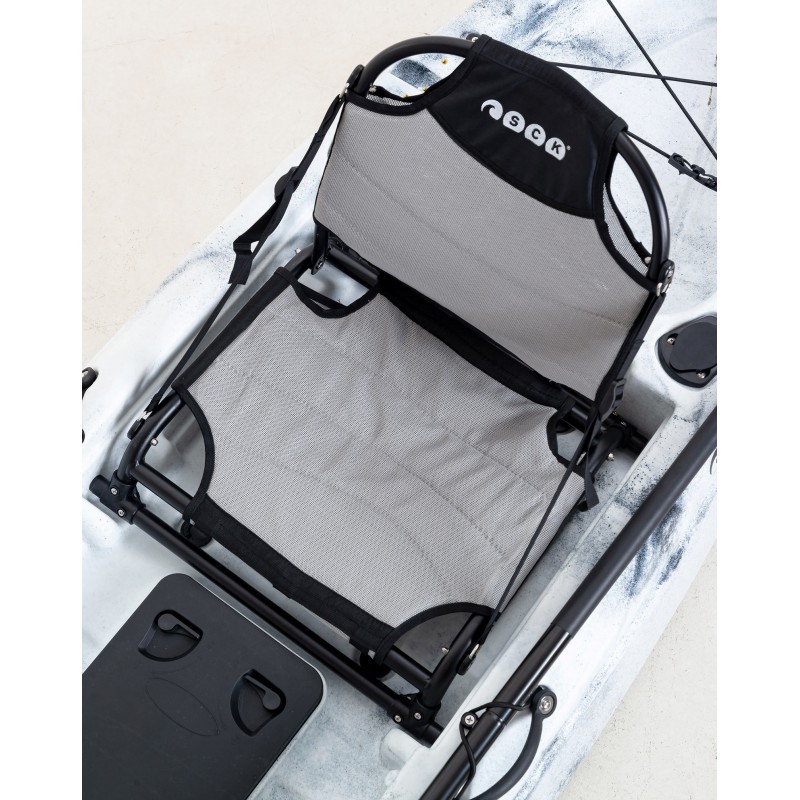 SCK Manatee 270 μονοθέσιο SOT καγιάκ |  Άσπρο-Μαύρο (surf0201-27087)