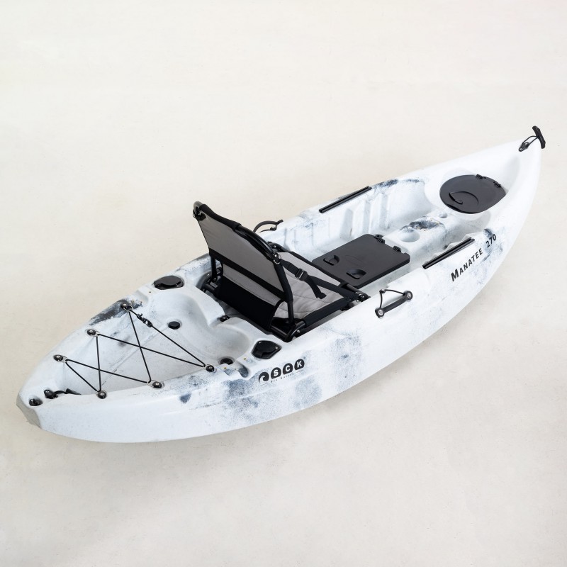 SCK Manatee 270 μονοθέσιο SOT καγιάκ |  Άσπρο-Μαύρο (surf0201-27087)