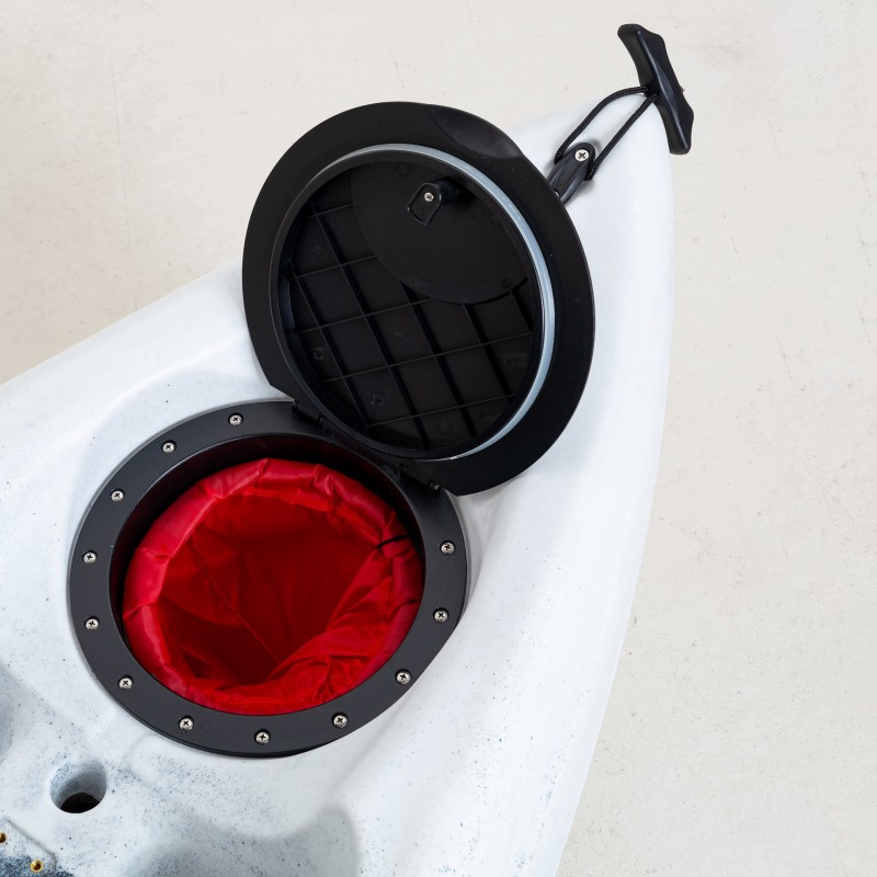 SCK Manatee 270 μονοθέσιο SOT καγιάκ |  Άσπρο-Μαύρο (surf0201-27087)