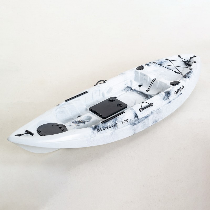 SCK Manatee 270 μονοθέσιο SOT καγιάκ |  Άσπρο-Μαύρο (surf0201-27087)