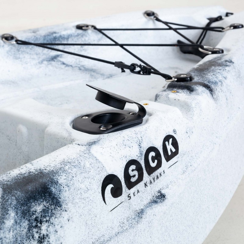 SCK Manatee 270 μονοθέσιο SOT καγιάκ |  Άσπρο-Μαύρο (surf0201-27087)
