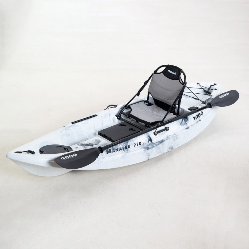 SCK Manatee 270 μονοθέσιο SOT καγιάκ |  Άσπρο-Μαύρο (surf0201-27087)