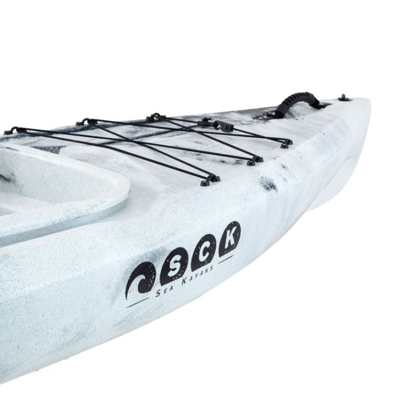 Picco 280 Μονοθέσιο sit-in καγιάκ SCK άσπρο- μαύρο (surf2667)