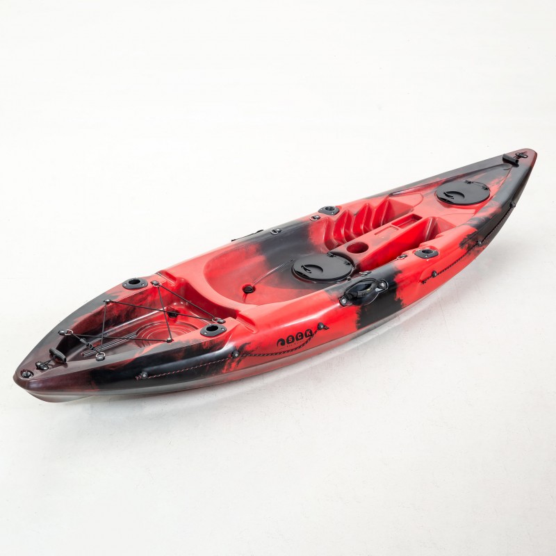 Conger 295 μονοθέσιο καγιάκ για ψάρεμα SCK κόκκινο-μαύρο (surf2682)