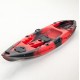 Conger 295 μονοθέσιο καγιάκ για ψάρεμα SCK κόκκινο-μαύρο (surf2682)