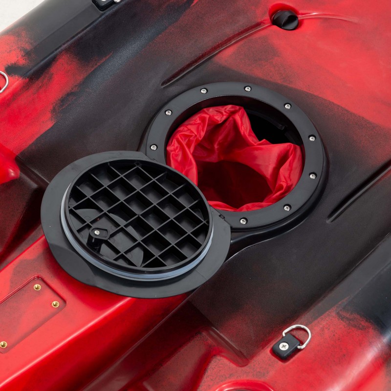 Conger 295 μονοθέσιο καγιάκ για ψάρεμα SCK κόκκινο-μαύρο (surf2682)