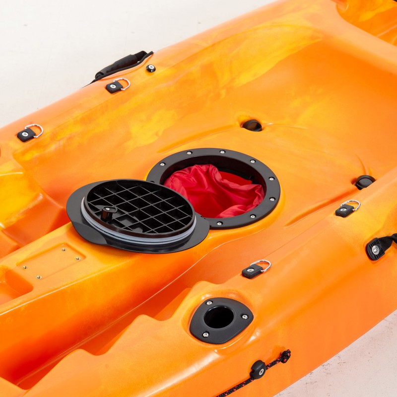 Conger 295 μονοθέσιο καγιάκ για ψάρεμα SCK κίτρινο-πορτοκαλί (surf2684)