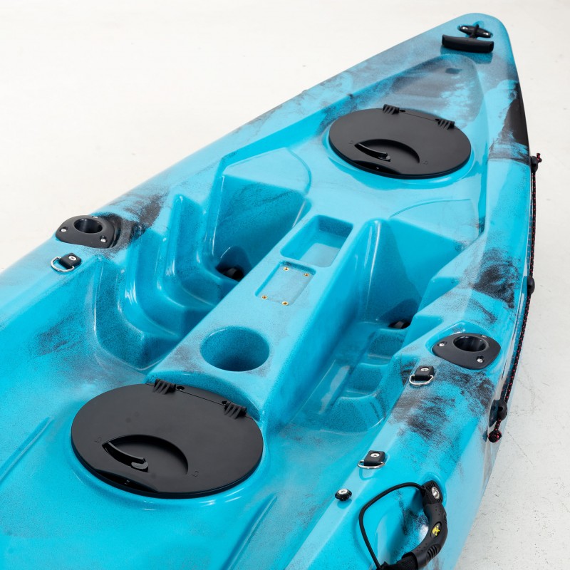 Conger 295 μονοθέσιο καγιάκ για ψάρεμα SCK μπλε-μαύρο (surf2683)