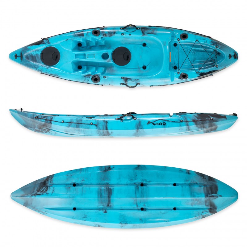 Conger 295 μονοθέσιο καγιάκ για ψάρεμα SCK μπλε-μαύρο (surf2683)