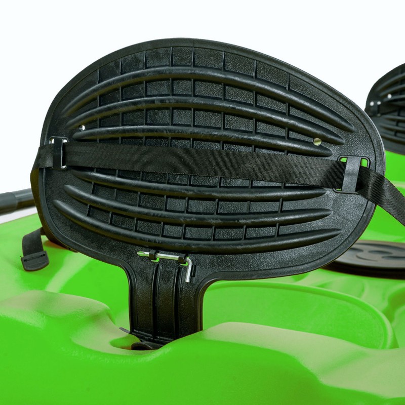 Barka διθέσιο καγιάκ με ενσωματωμένες πλάτες - πράσινο (surf2677)