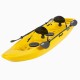 Barka διθέσιο καγιάκ με ενσωματωμένες πλάτες - κίτρινο (surf2679)