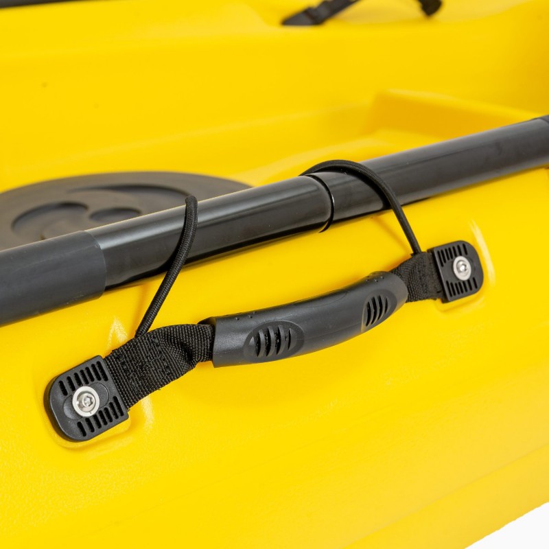 Barka διθέσιο καγιάκ με ενσωματωμένες πλάτες - κίτρινο (surf2679)