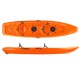 Barka Διθέσιο καγιάκ με ενσωματωμένες πλάτες - πορτοκαλί (surf2678)