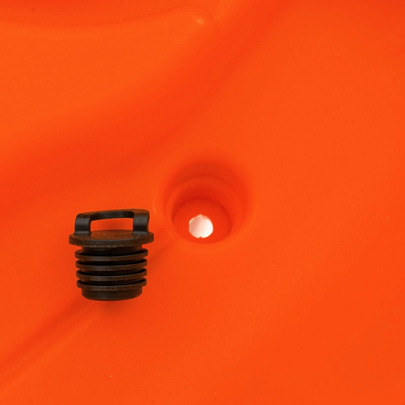 Barka Διθέσιο καγιάκ με ενσωματωμένες πλάτες - πορτοκαλί (surf2678)