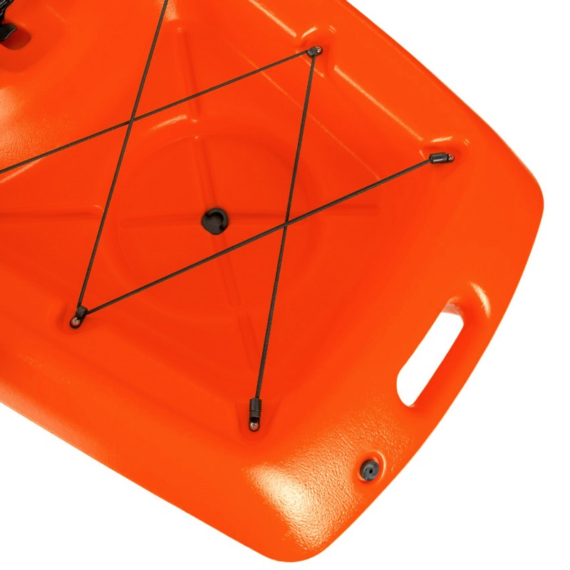 Barka Διθέσιο καγιάκ με ενσωματωμένες πλάτες - πορτοκαλί (surf2678)