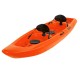 Barka Διθέσιο καγιάκ με ενσωματωμένες πλάτες - πορτοκαλί (surf2678)