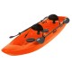 Barka Διθέσιο καγιάκ με ενσωματωμένες πλάτες - πορτοκαλί (surf2678)