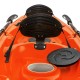Barka Διθέσιο καγιάκ με ενσωματωμένες πλάτες - πορτοκαλί (surf2678)