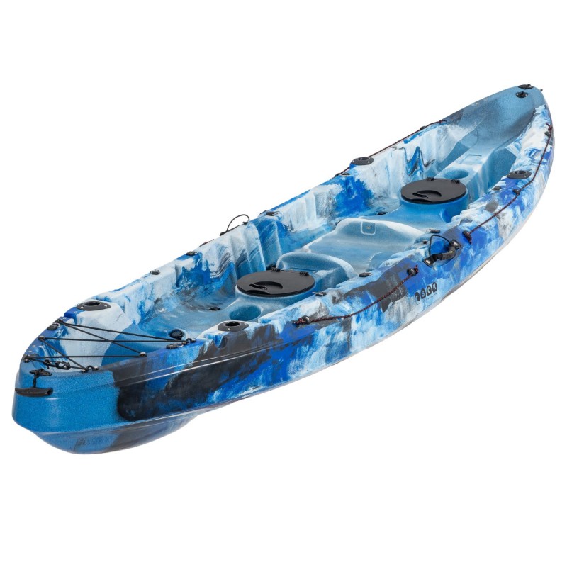 SCK Nereus HD Θαλάσσιο καγιάκ 3 θέσεων - Μπλε/ Άσπρο Camo (surf2907)