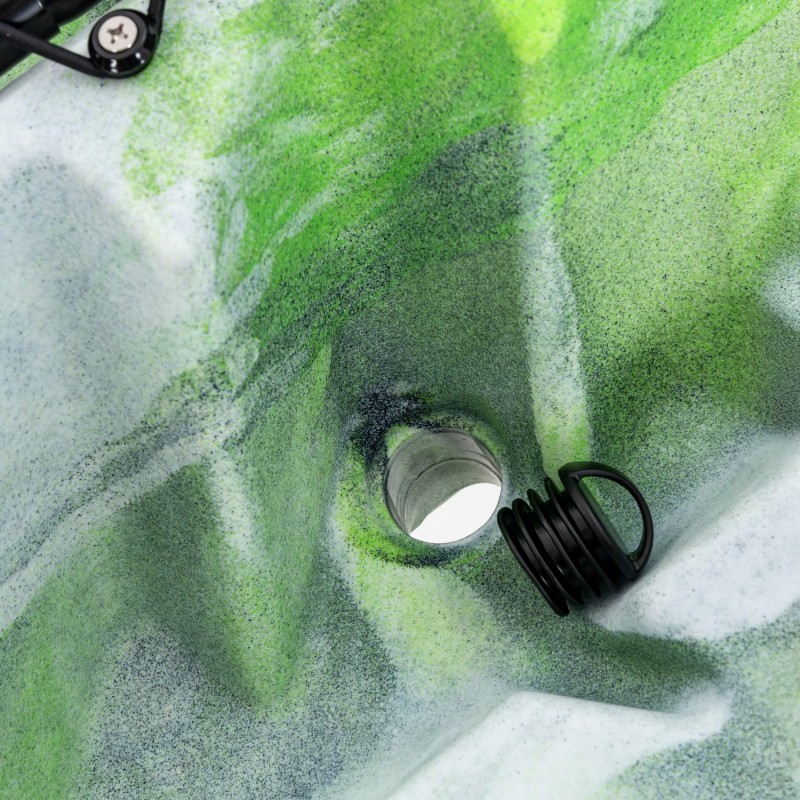 Nereus HD θαλάσσιο καγιάκ 2+1 θέσεων SCK πράσινο- άσπρο-μαυρο (surf2704)