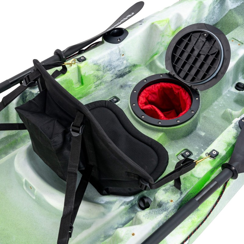 Nereus HD θαλάσσιο καγιάκ 2+1 θέσεων SCK πράσινο- άσπρο-μαυρο (surf2704)